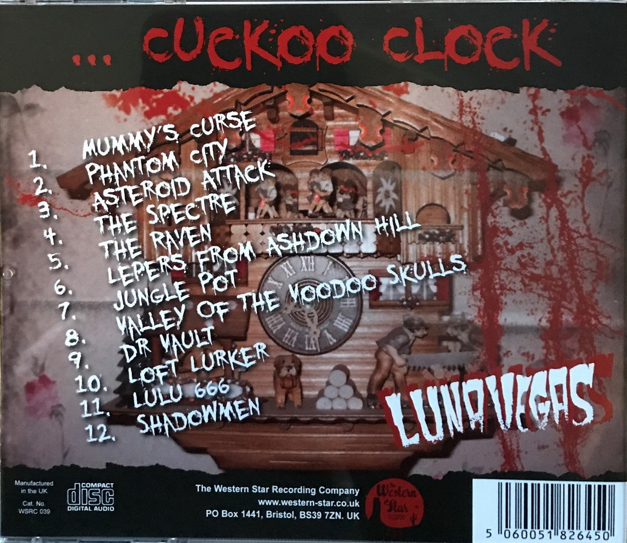 CD - Luna Vegas - Second Shot, Cuckoo Clock!