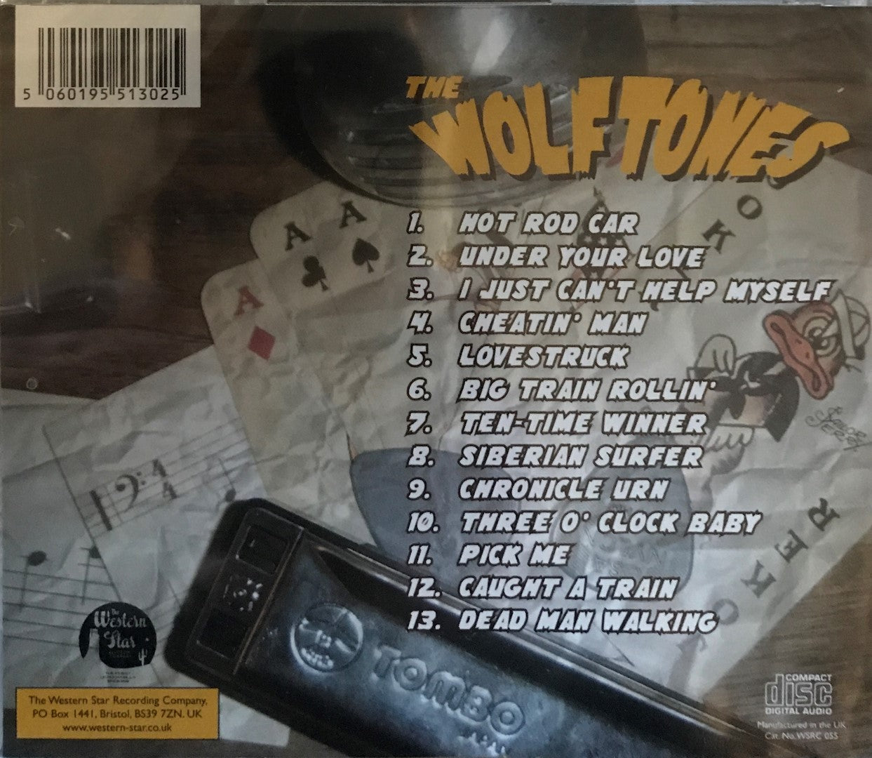 CD - Wolftones - Neo Rockin' Blues A Billy