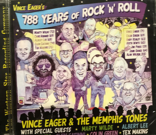 CD - Vince Eager - 788 Years Of Rock'n'Roll