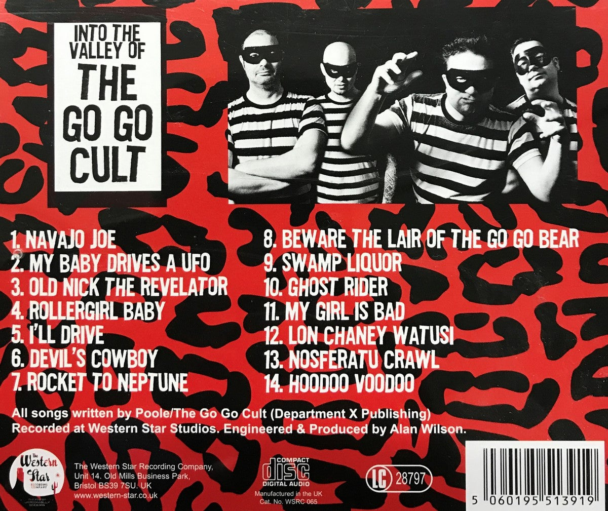 CD - Go Go Cult - Into The Valley Of..