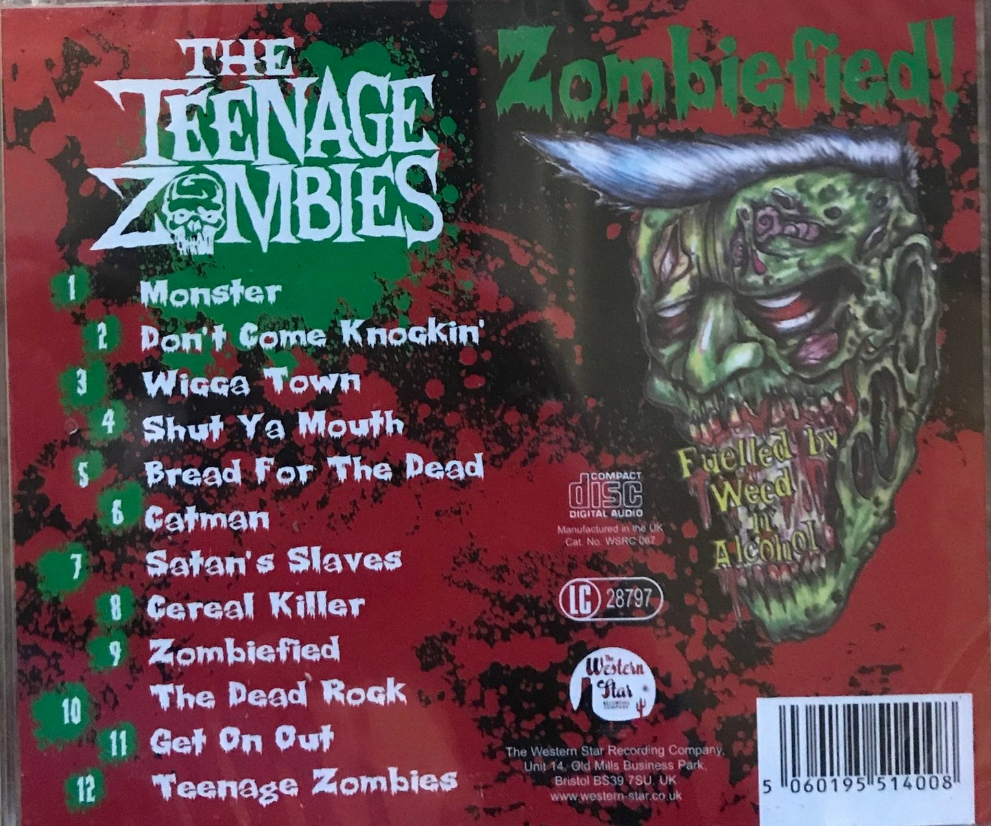 CD - Teenage Zombies - Zombiefied