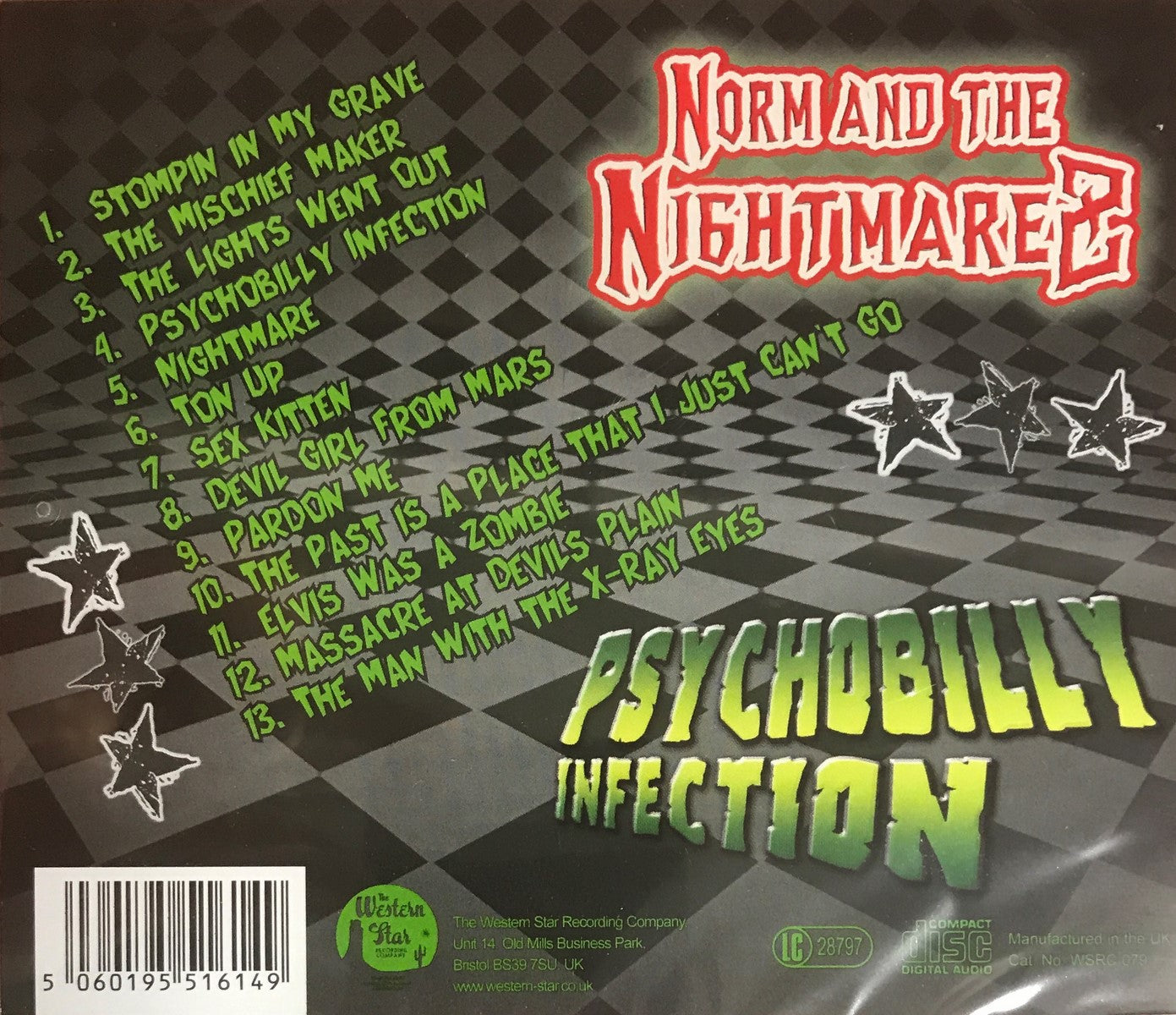 CD - Norm & The Nightmarez - Psychobilly Infection