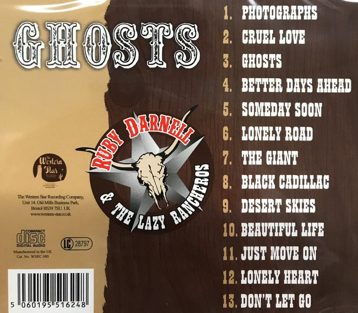 CD - Ruby Darnell - Ghosts