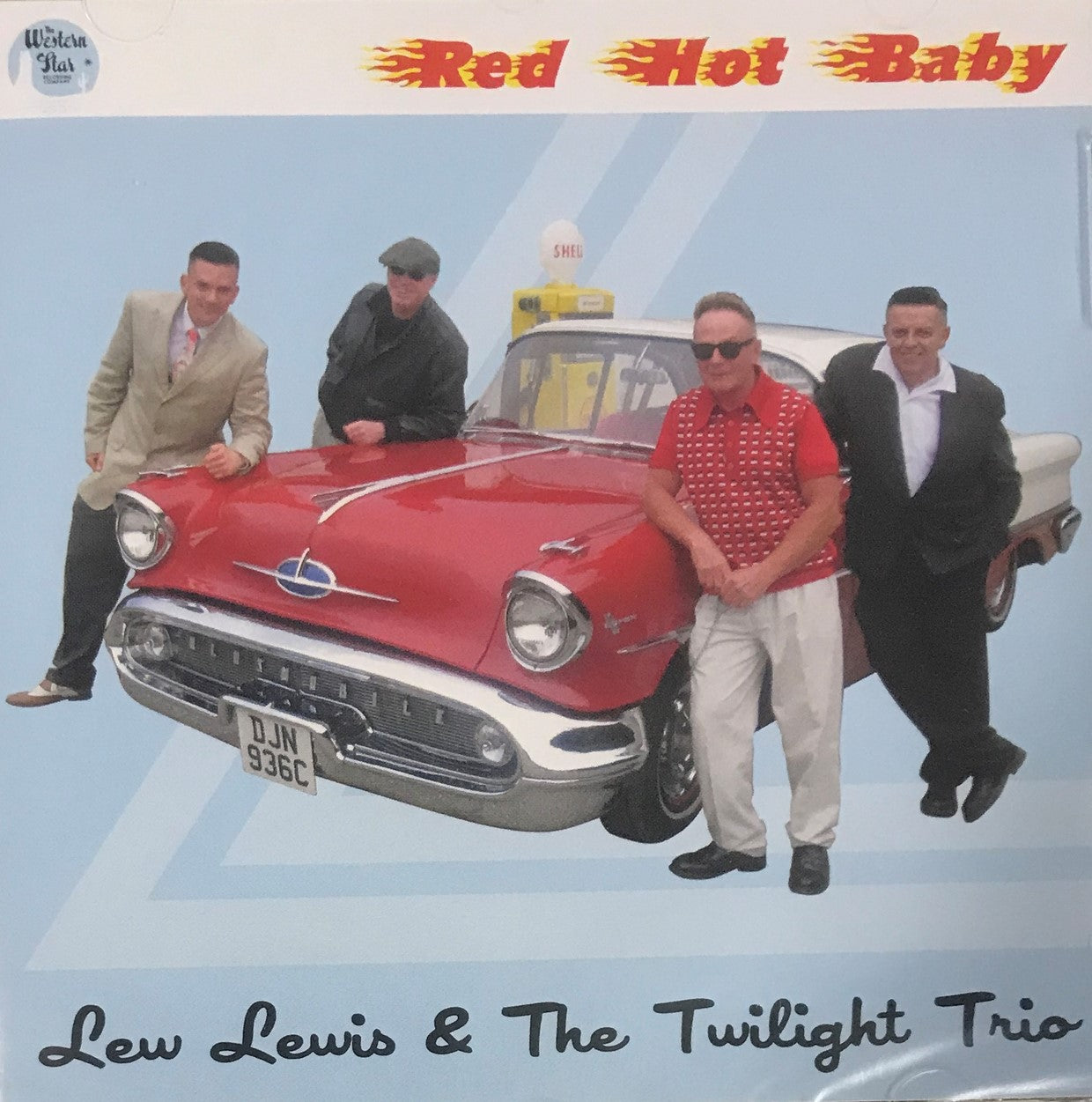 CD - Lew Lewis & The Twilight Trio - Red Hot Baby