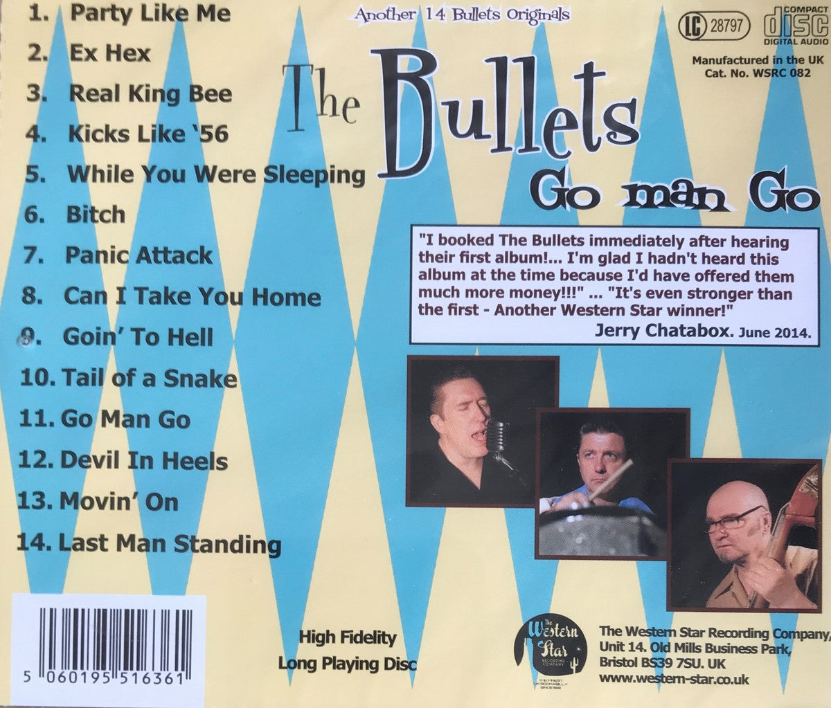 CD - Bullets - Go Man Go