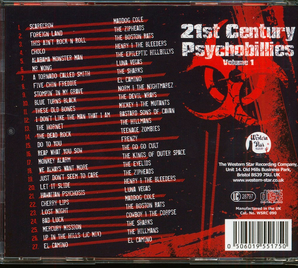 CD - VA - 21st Century Psychobilies Vol. 1