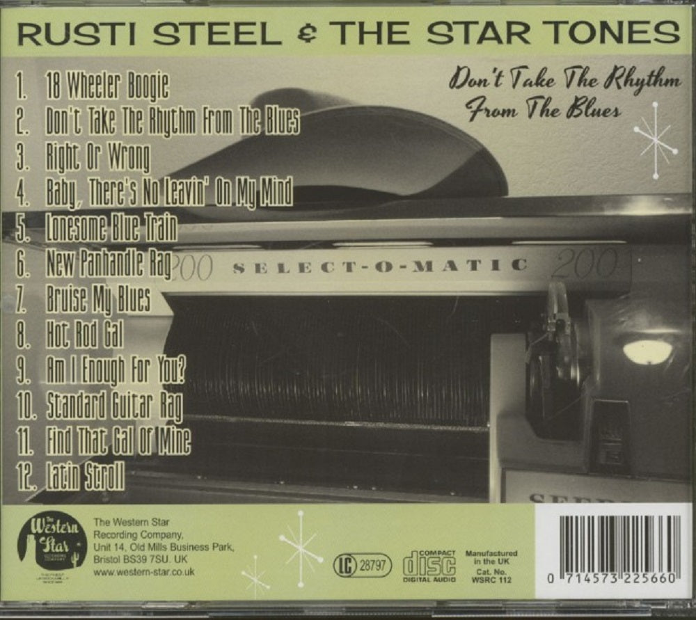 CD - Rusti Steel & the Star Tones - Don't Take The Rhythm From The Blues