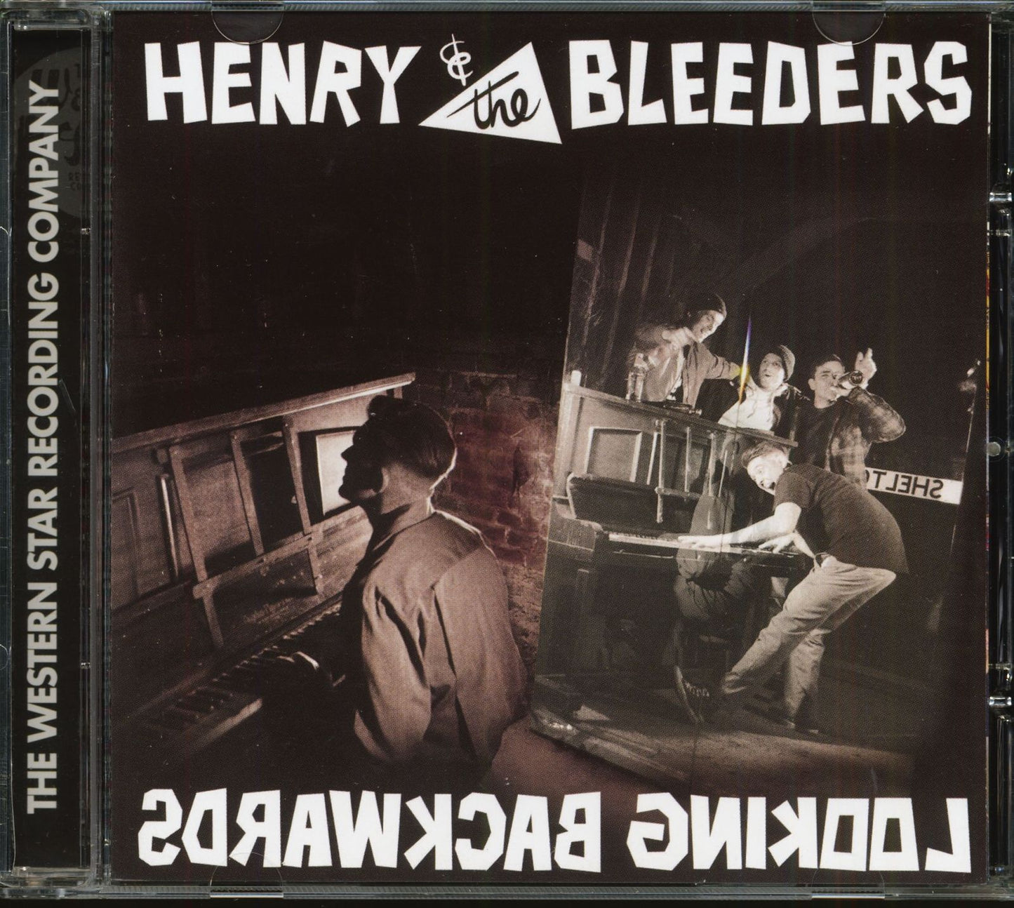 CD - Henry & The Bleeders - Looking Backwards