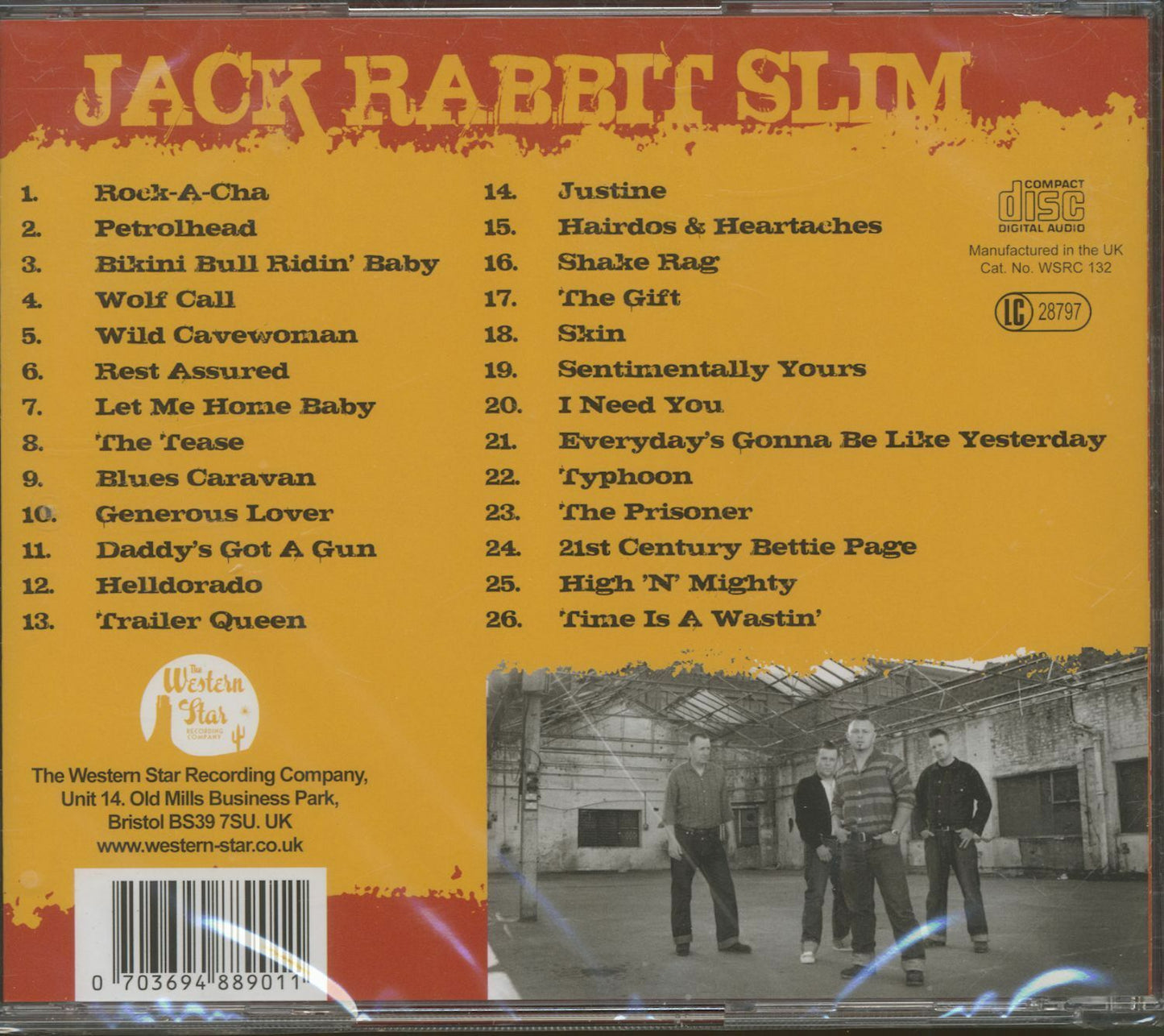 CD - Jack Rabbit Slim - From The Waist Down/Hairdos & Heartaches