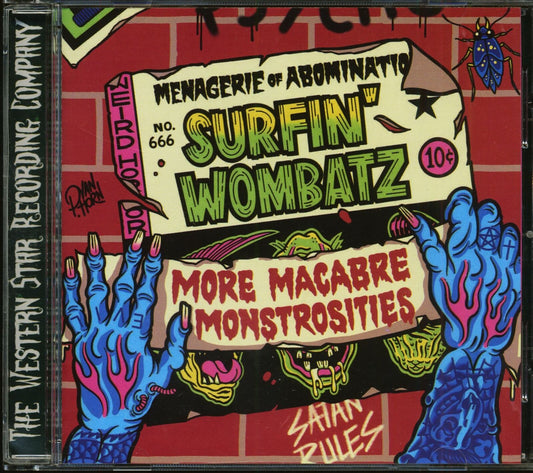 CD - Surfin' Wombatz - More Macabre Monstrosities