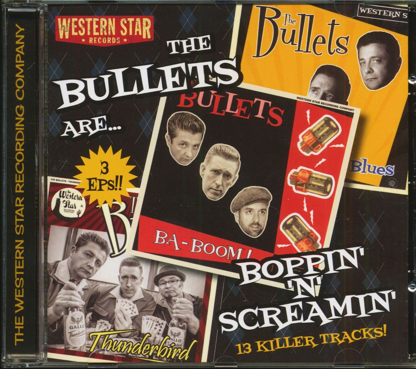 CD - Bullets - Boppin''n'Screamin'