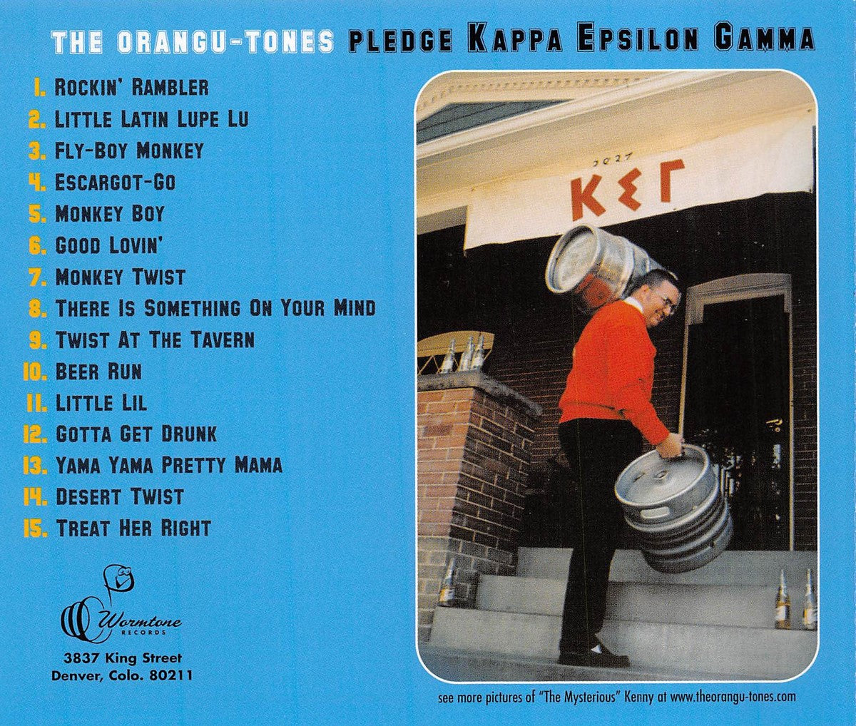 CD - Orangu-Tones - Pledge Kappa Epsilon Gamma