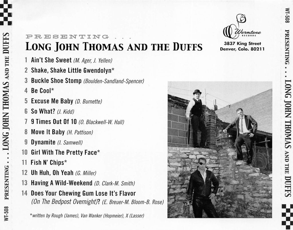 CD - Long John Thomas & The Duffs - Presenting...