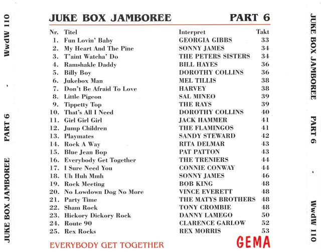 CD - VA - Juke Box Jamboree Vol. 6 - Everybody Get Together