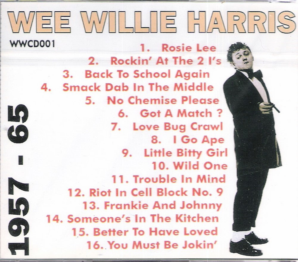 CD - Wee Willie Harris - 1957-65