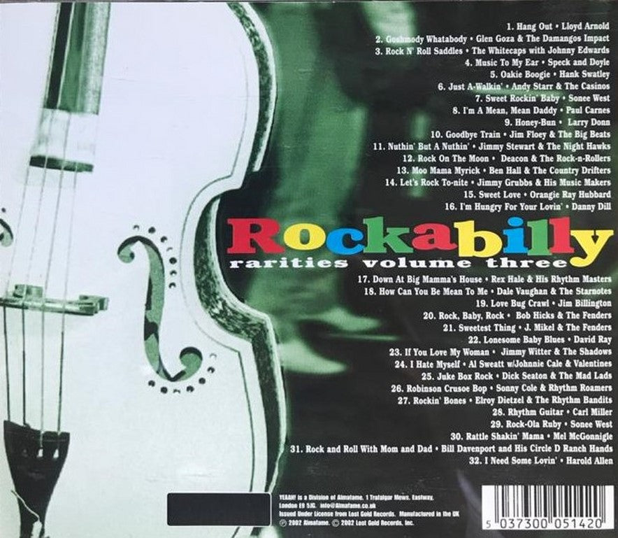 CD - VA - Rockabilly Rarities Vol. 3