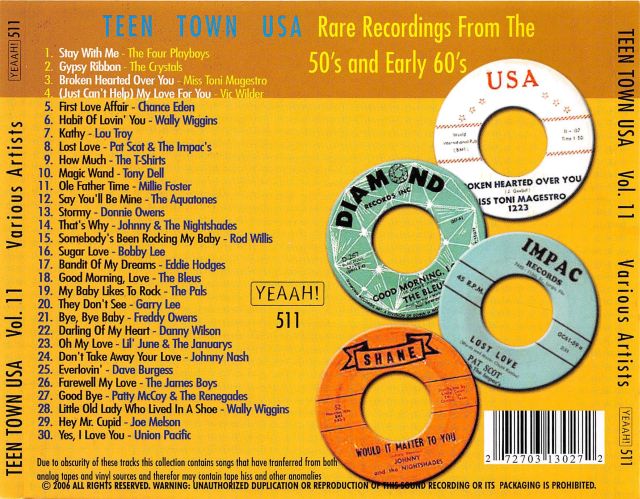 CD - VA - Teen Town USA Vol. 11