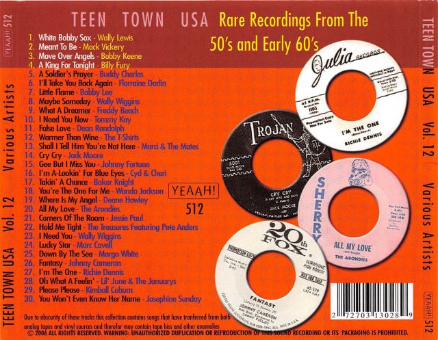 CD - VA - Teen Town USA Vol. 12