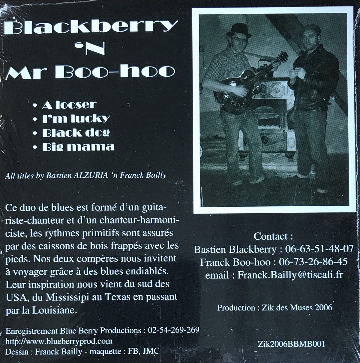 CD-EP - Blackberry'n Mr Boo-Hoo - That's Blues