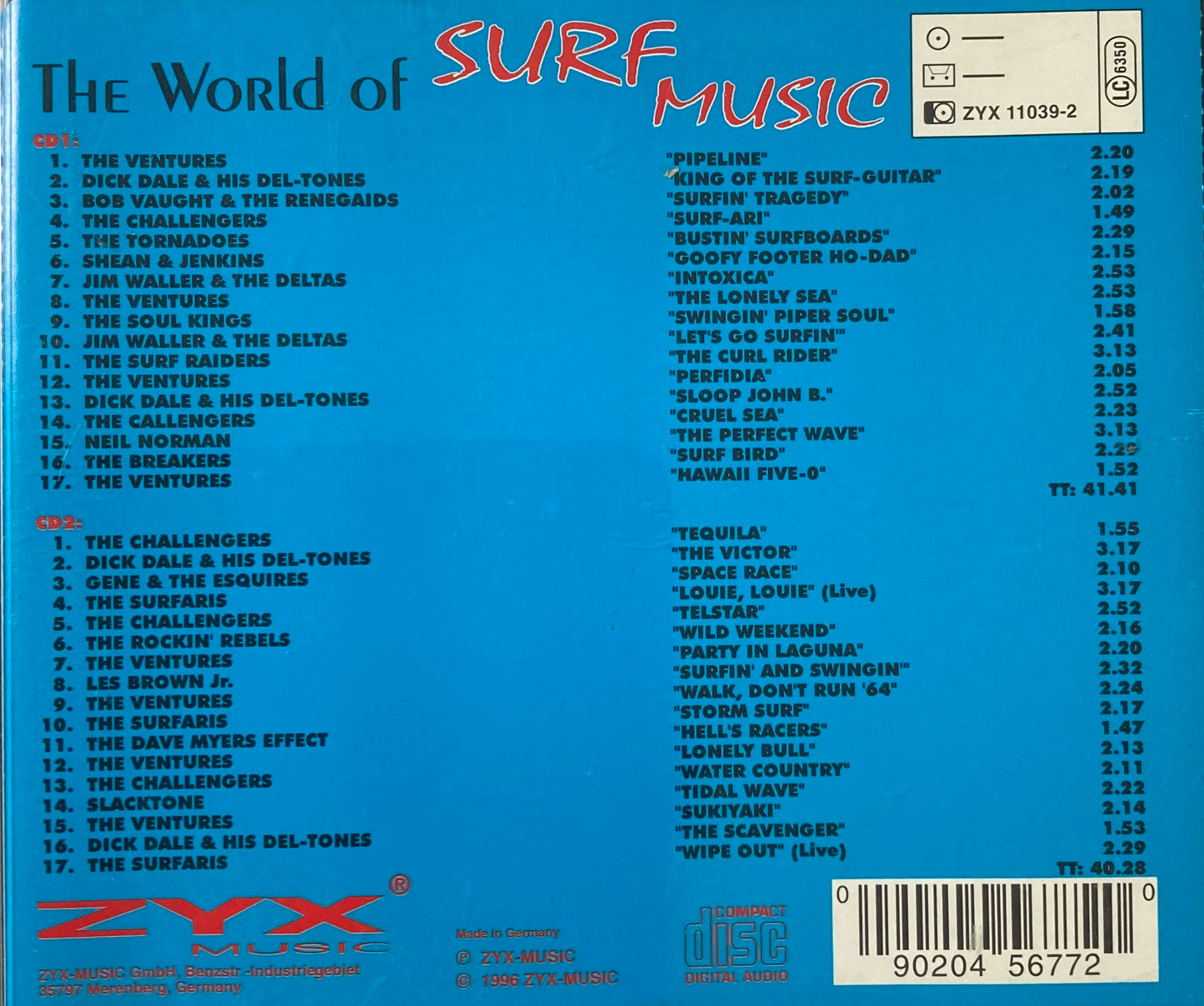 CD-2 - VA - The World Of Surf Music