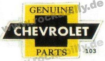 Hot Rod Aufkleber - Genuine Chevrolet Parts