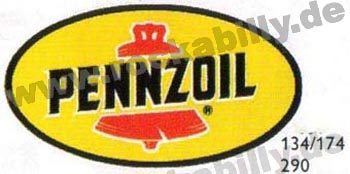 Hot Rod Aufkleber - Pennzoil