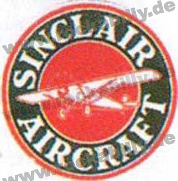 Hot Rod Aufkleber - Sinclare Aircraft