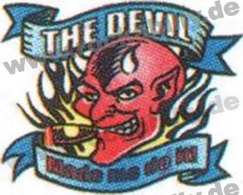 Hot Rod Aufkleber - The Devil