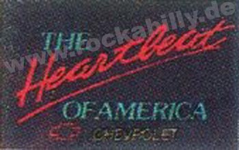 Hot Rod Aufkleber - Chevrolet - The Heartbeat Of America