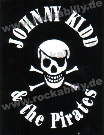 Aufkleber - Johnny Kidd & Pirates