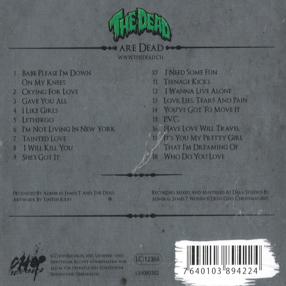 CD - Dead - Are Dead