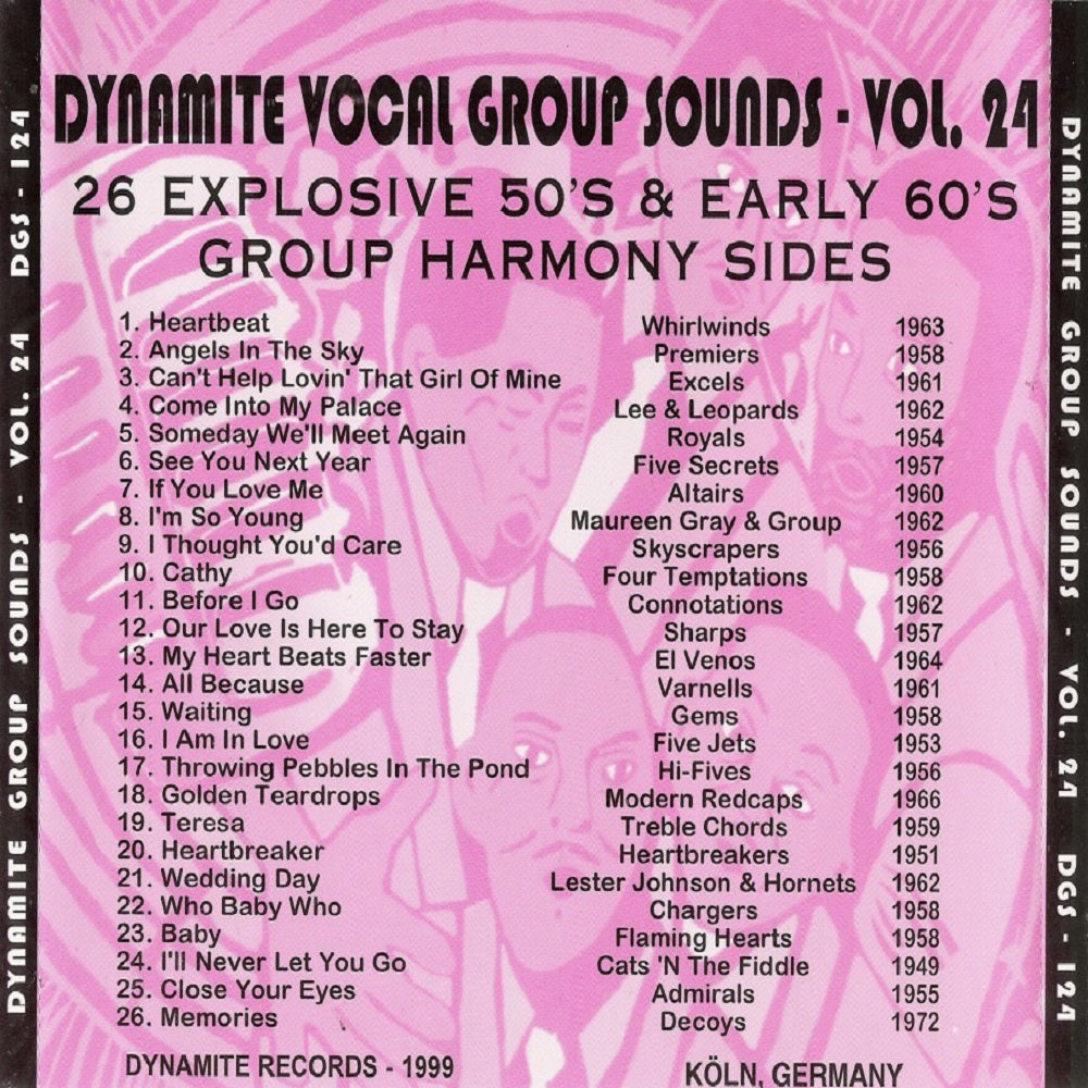 CD - VA - Dynamite Group Sounds - Vol. 24