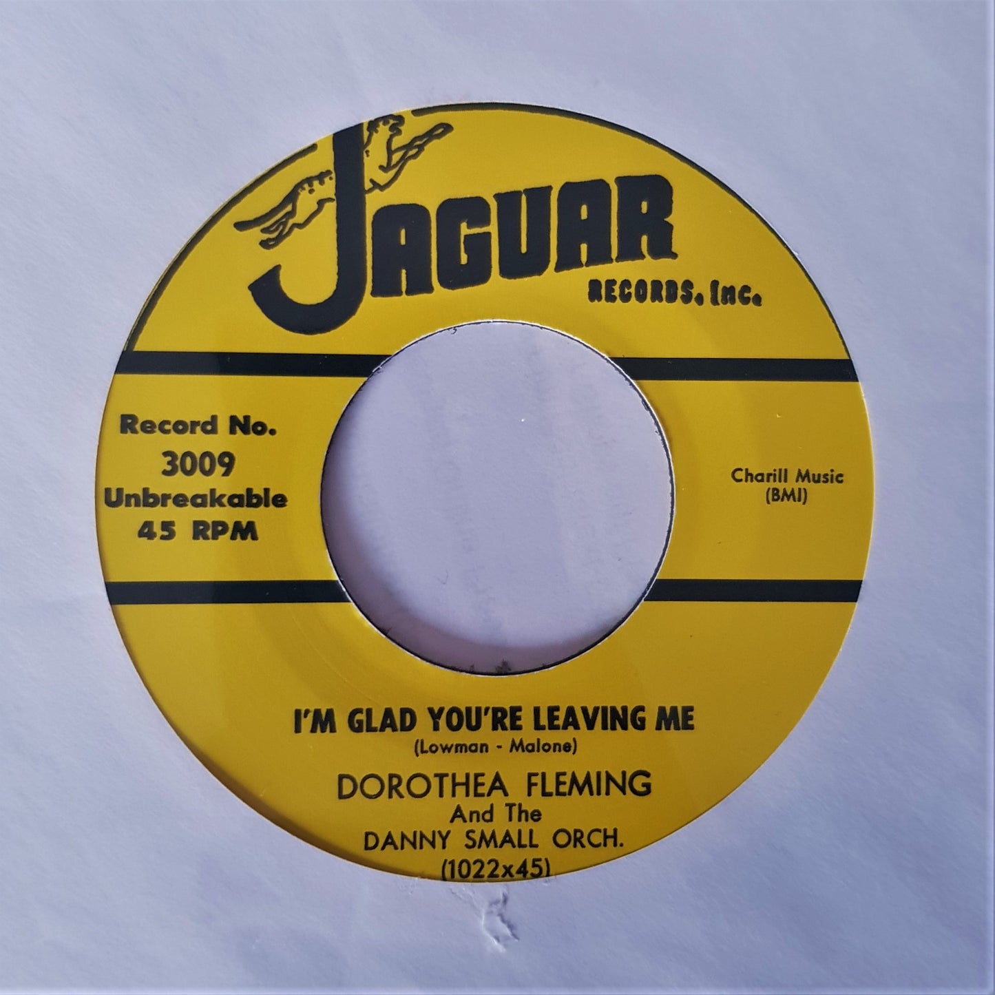 Single - Dorothea Fleming - The Devil Is Mad/ I’m Glad You’re Leaving Me