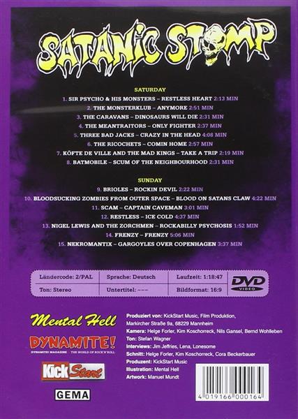 DVD - VA - Satanic Stomp