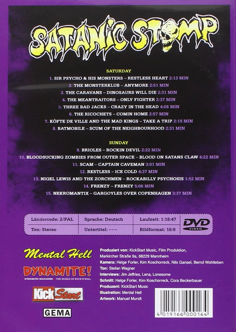 DVD - VA - Satanic Stomp