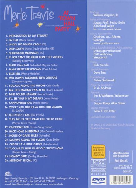 DVD - Merle Travis - At Town Hall Party