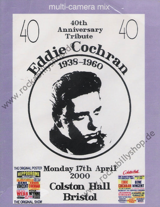 DVD - Eddie Cochran 40th Anniversary Tribute