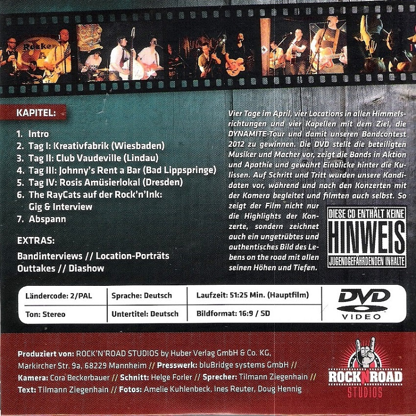 DVD - Dynamite Magazin Bandcontest-Tour 2012