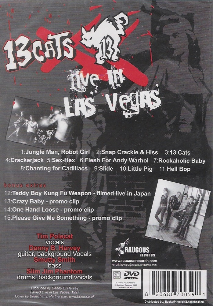 DVD - 13 Cats - Live In Las Vegas