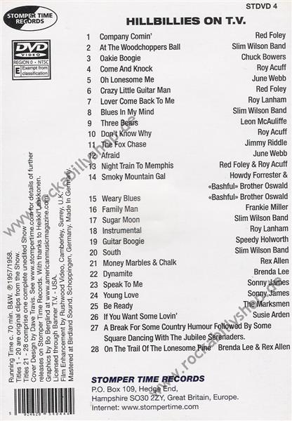 DVD - VA - Hillbillies On TV - The Ozark Jubilee TV Show 1957-58