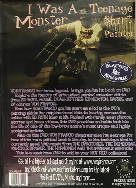 DVD - I Was A Monster Shirt Painter