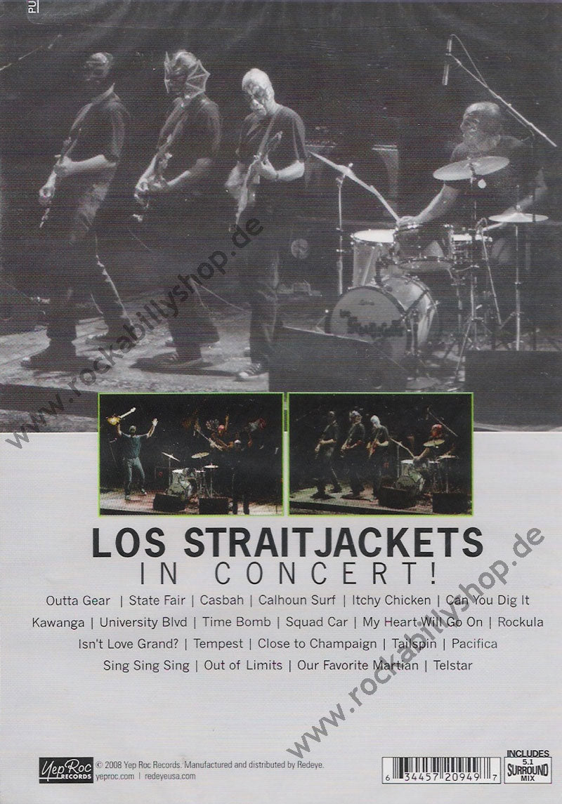 DVD - Los Straitjackets In Concert!