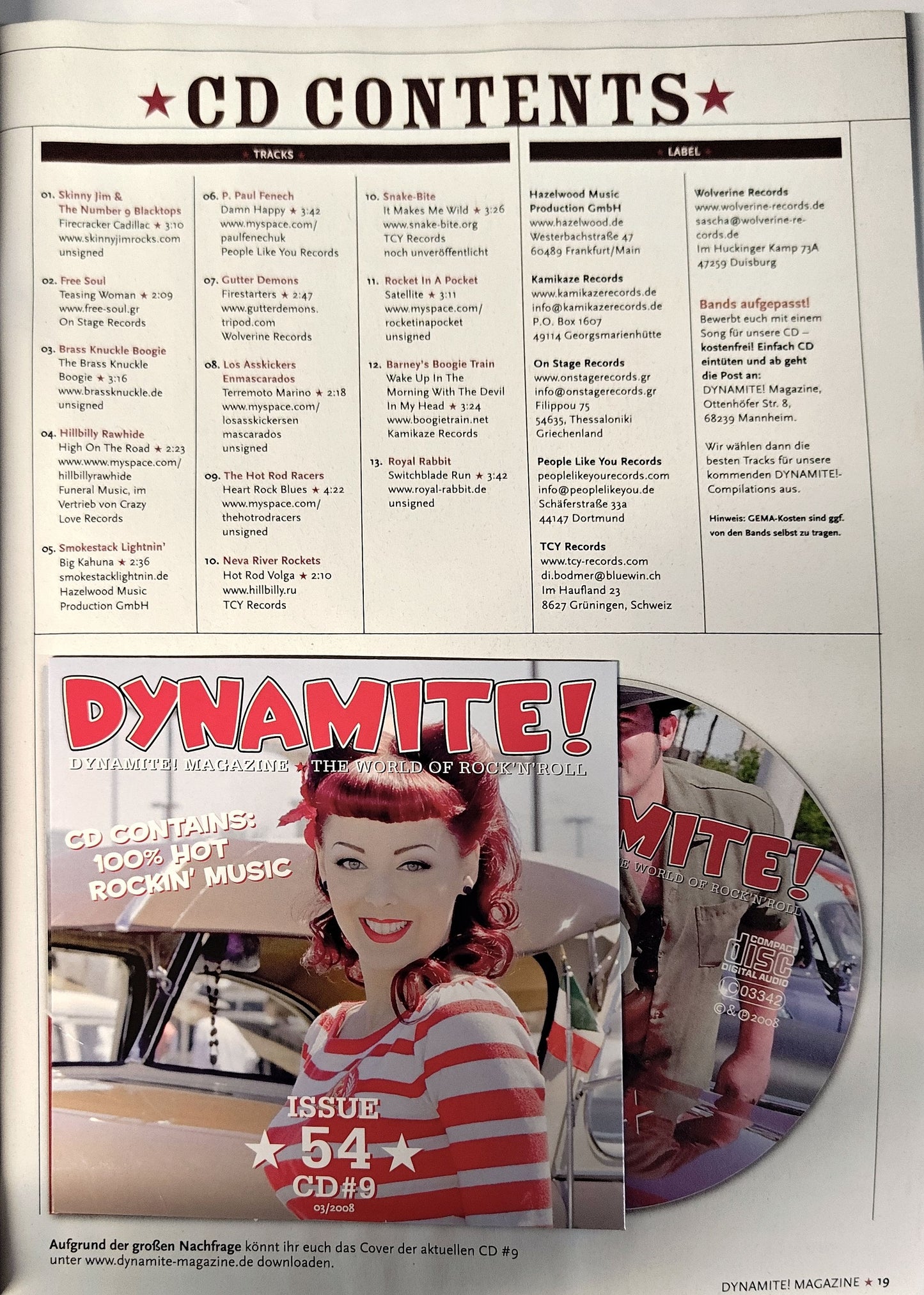 Magazin - Dynamite! - No. 54