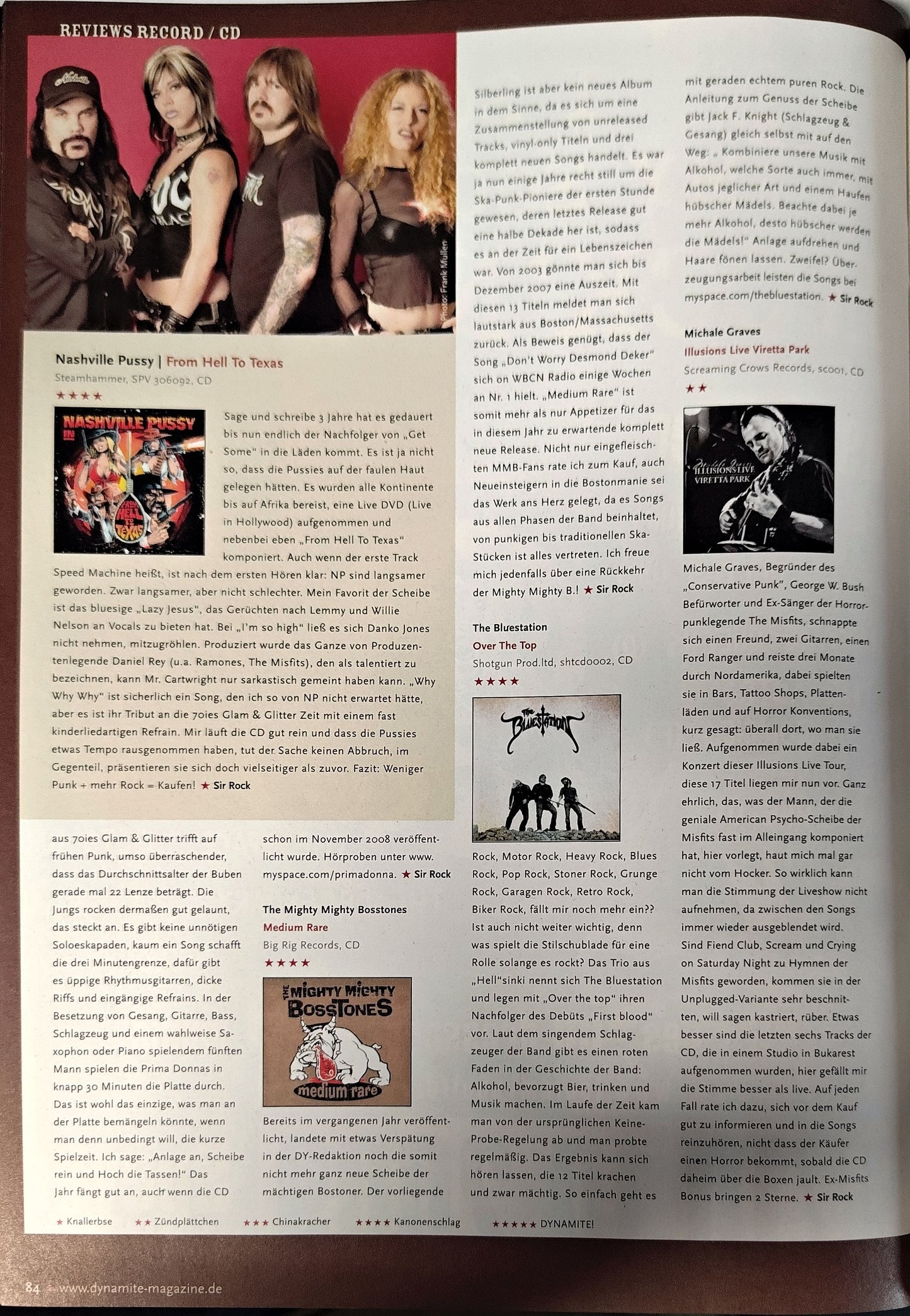 Magazin - Dynamite! - No. 58