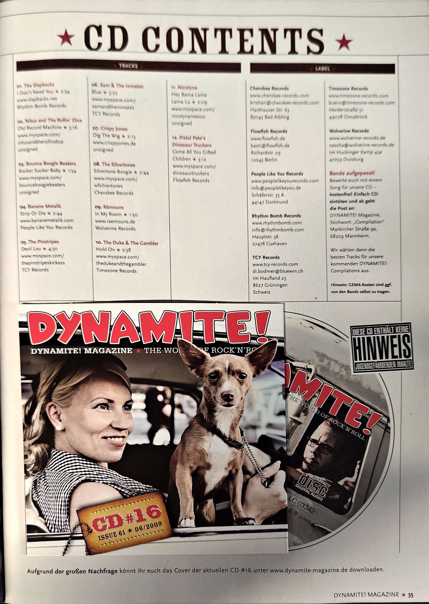 Magazin - Dynamite! - No. 61