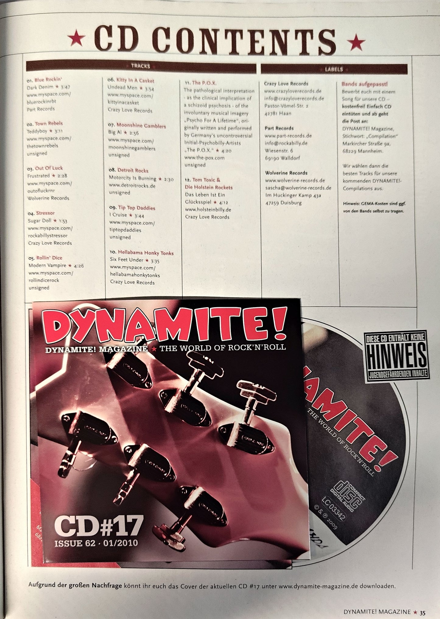 Magazin - Dynamite! - No. 62
