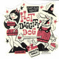 Derek Yaniger Aufkleber - Hot Diggity Dog