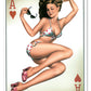 Postkarten-Set - 5x Pin Up - Heart