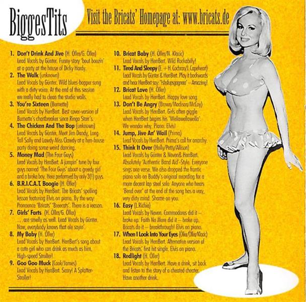 CD - Bricats - Biggestits