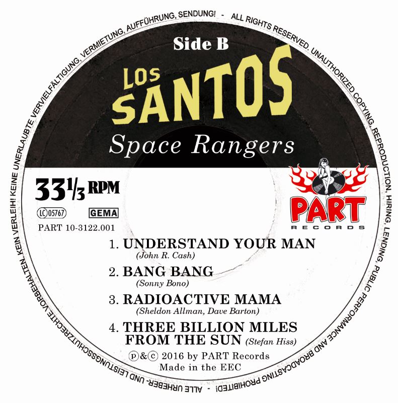 10inch - Los Santos - Space Rangers